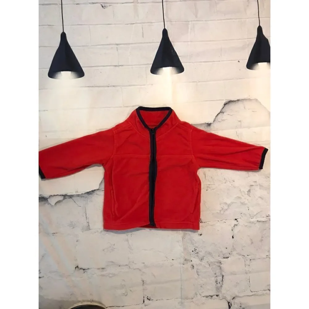 Blue Cardigan & oshkosh jacket 12M